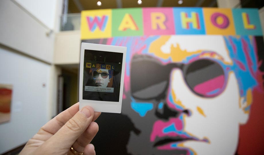 Warhol: A Life in Pop announcement at the McAninch Arts Center
