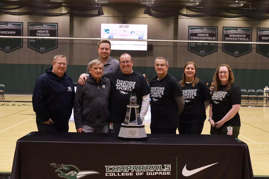 COD Coaches with Ron Case Cup award.